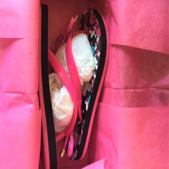 New w/Defect Kate Spade Nova Cabaret Flip Flops - Picture 9 of 13